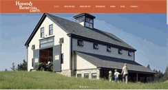 Desktop Screenshot of housesandbarns.com